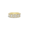 Five Stone Halo Ring