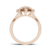 Heart Pave Ring