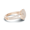 Heart Pave Ring