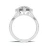 Elite Pave Heart Statement Ring