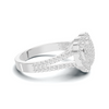 Heart Pave Ring