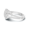 Elite Pave Heart Statement Ring