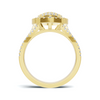 Heart Pave Ring
