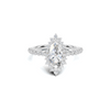 Grand Marquise Halo Statement Ring