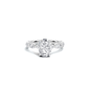Elegant Accented Band Ring