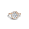 Luxe Halo Pave Ring
