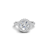 Luxe Halo Pave Ring