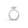 Luxe Halo Pave Ring