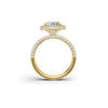 Luxe Halo Pave Ring