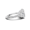 Luxe Three Stone Pave Ring