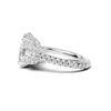 Luxe Three Stone Pave Ring