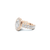 Brilliant Halo Eternity Ring
