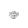 Brilliant Halo Eternity Ring