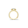 Brilliant Halo Eternity Ring