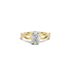 Elegant Infinity Twist Ring