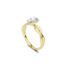 Elegant Infinity Twist Ring