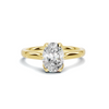 Sleek Four Prong Ring