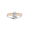 Minimalist Solitaire Setting Ring