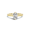 Minimalist Solitaire Setting Ring