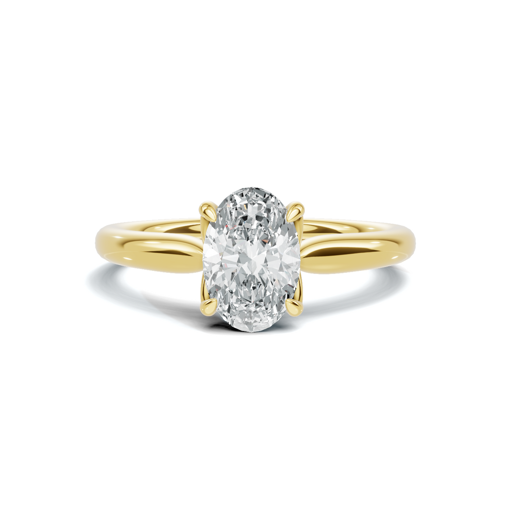 Luxe Elegant Minimalist Solitaire Ring