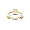 Luxe Elegant Minimalist Solitaire Ring