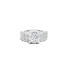Double Band Accented Ring