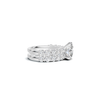Double Band Accented Ring
