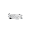 Double Band Accented Ring