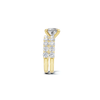 Double Band Accented Ring