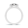 Majestic Pave Heart Statement Ring