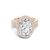 Luxe Sparkling Pave Statement Ring