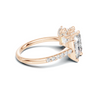 Luxe Three Stone Gallery Ring