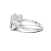 Luxe Three Stone Gallery Ring