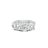 Royal Three Stone Pave Ring
