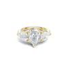 Luxe Elegant Teardrop Statement Ring