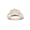 Brilliant Triple Stone Ring