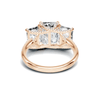 Triple Stone Accented Ring