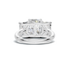 Triple Stone Accented Ring