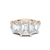 Luxe Three Stone Statement Ring