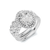 Bezel Set Stackable Ring